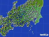 関東・甲信地方のアメダス実況(降水量)(2018年05月13日)