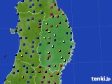 岩手県のアメダス実況(日照時間)(2018年05月14日)