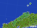 島根県のアメダス実況(日照時間)(2018年05月16日)