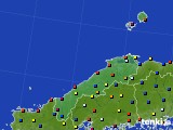 島根県のアメダス実況(日照時間)(2018年05月17日)