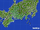 東海地方のアメダス実況(風向・風速)(2018年05月17日)