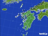 九州地方のアメダス実況(降水量)(2018年05月18日)