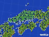 中国地方のアメダス実況(日照時間)(2018年05月18日)