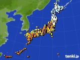 アメダス実況(気温)(2018年05月18日)