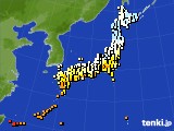 アメダス実況(気温)(2018年05月19日)