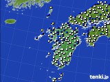 九州地方のアメダス実況(風向・風速)(2018年05月19日)