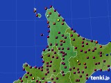 道北のアメダス実況(日照時間)(2018年05月21日)