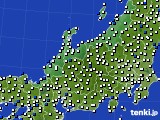 北陸地方のアメダス実況(風向・風速)(2018年05月21日)