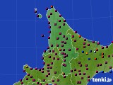 道北のアメダス実況(日照時間)(2018年05月22日)