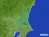 茨城県のアメダス実況(降水量)(2018年05月23日)
