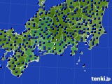 2018年05月23日の東海地方のアメダス(日照時間)