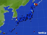 2018年05月23日のアメダス(日照時間)