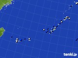 2018年05月23日の沖縄地方のアメダス(風向・風速)
