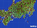 東海地方のアメダス実況(日照時間)(2018年05月24日)