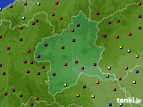 群馬県のアメダス実況(日照時間)(2018年05月24日)