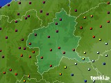 群馬県のアメダス実況(日照時間)(2018年05月25日)
