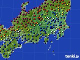 2018年05月26日の関東・甲信地方のアメダス(日照時間)