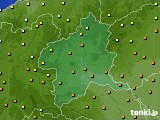 群馬県のアメダス実況(気温)(2018年05月27日)