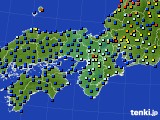 近畿地方のアメダス実況(日照時間)(2018年05月29日)