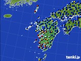 2018年05月29日の九州地方のアメダス(日照時間)