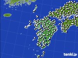 九州地方のアメダス実況(風向・風速)(2018年05月29日)