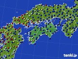 四国地方のアメダス実況(日照時間)(2018年05月30日)