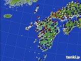 九州地方のアメダス実況(日照時間)(2018年05月30日)