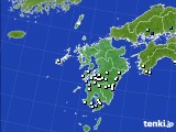 九州地方のアメダス実況(降水量)(2018年05月31日)