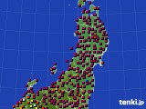 2018年06月03日の東北地方のアメダス(日照時間)