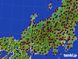 北陸地方のアメダス実況(日照時間)(2018年06月03日)