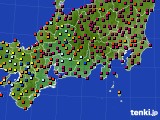 東海地方のアメダス実況(日照時間)(2018年06月03日)