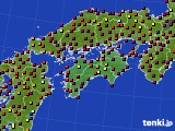 2018年06月04日の四国地方のアメダス(日照時間)