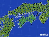 四国地方のアメダス実況(日照時間)(2018年06月05日)