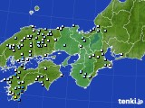 2018年06月08日の近畿地方のアメダス(降水量)