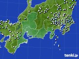 東海地方のアメダス実況(降水量)(2018年06月11日)