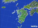 九州地方のアメダス実況(降水量)(2018年06月11日)
