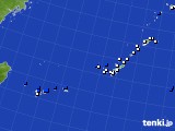 沖縄地方のアメダス実況(風向・風速)(2018年06月11日)