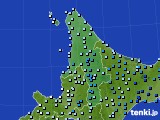 道北のアメダス実況(降水量)(2018年06月12日)