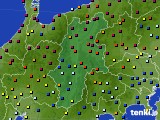 長野県のアメダス実況(日照時間)(2018年06月14日)