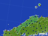 島根県のアメダス実況(日照時間)(2018年06月18日)