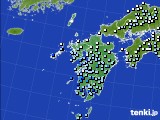 九州地方のアメダス実況(降水量)(2018年06月19日)