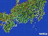 東海地方のアメダス実況(日照時間)(2018年06月21日)