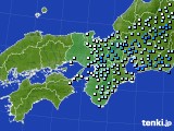 2018年06月23日の近畿地方のアメダス(降水量)