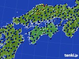 四国地方のアメダス実況(日照時間)(2018年06月23日)