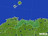 鳥取県のアメダス実況(日照時間)(2018年06月23日)