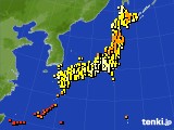 2018年06月23日のアメダス(気温)