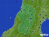山形県のアメダス実況(風向・風速)(2018年06月24日)