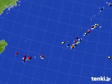 沖縄地方のアメダス実況(日照時間)(2018年06月25日)