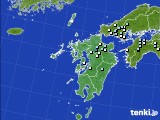 九州地方のアメダス実況(降水量)(2018年06月26日)
