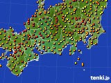 東海地方のアメダス実況(気温)(2018年06月26日)